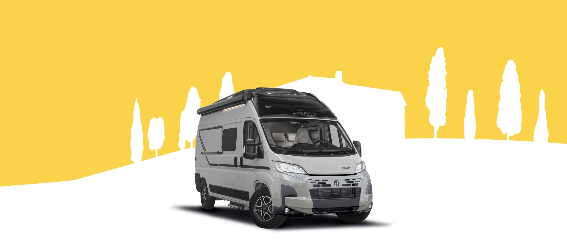 Campervan Fiat Plus ? Modern panel van from Etrusco with versatile design, ideal for comfortable travel and camping.