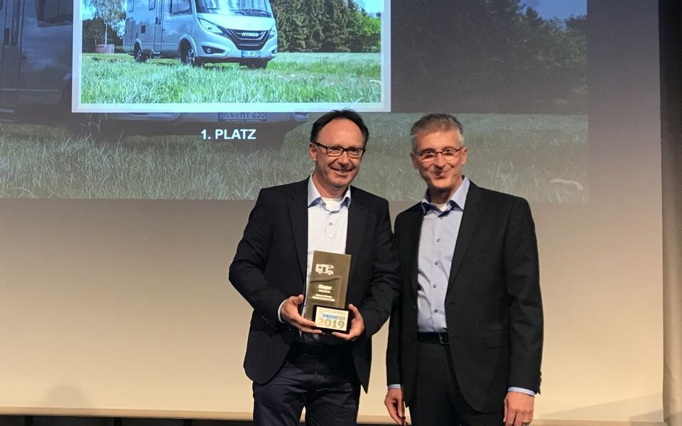 Pressebild Preisverleihung Goldenes AUTOBILD Reisemobil 2019